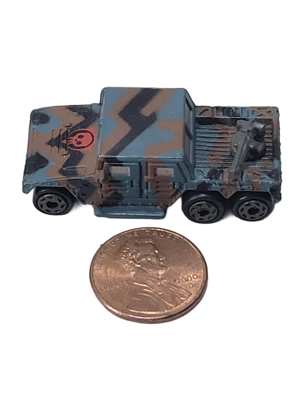 Micro Machines Military Traxon Raider Terror Troops 1995 LGTI Grey Camo